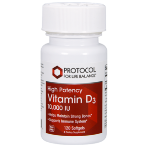 Vitamin D3 (High Potency) 10,000 IU (250 mcg)