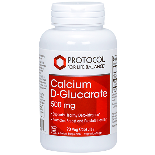 Calcium D Glucarate 500 mg Glucarate Protocol for Life Balance