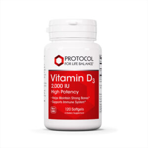 Vitamin D3 2,000 IU (50 mcg)