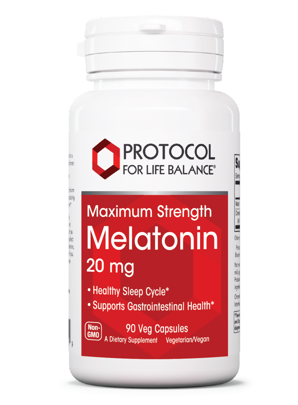 Melatonin 20 Mg Maximum Strength 20 Mg Protocol For Life Balance   P3558 NEW Melatonin 150cc Mock Up Ct 01 980x1329 